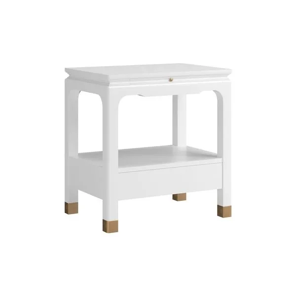 Product Image 1 for Eave Bedside Uplifting White Table from A.R.T. Home Furnishings