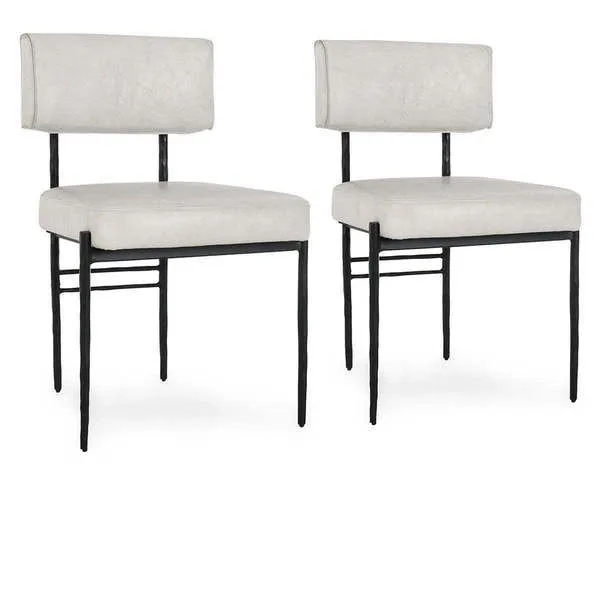 Product Image 1 for Kester Leather Dining Chair, Set of 2 from Classic Home Furnishings