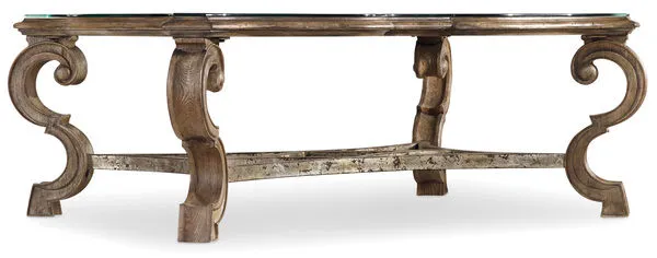 Product Image 1 for Solana Rectangle Cocktail Table from Hooker Furniture