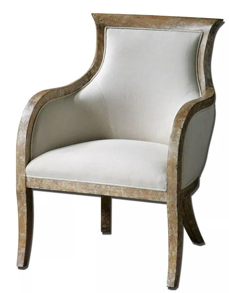 Product Image 1 for Uttermost Quintus Linen Armchair from Uttermost