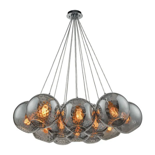 Product Image 1 for Watersphere 12 Light Pendant In Polished Chrome from Elk Lighting