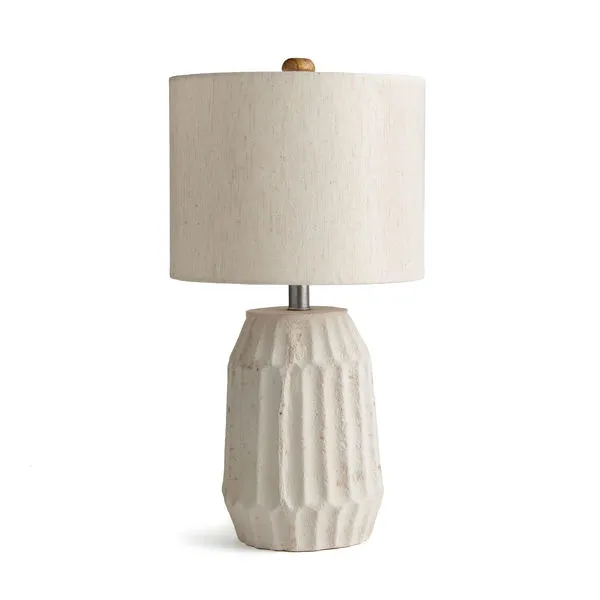 Product Image 1 for Myka Cream Fluted Lamp from Napa Home And Garden