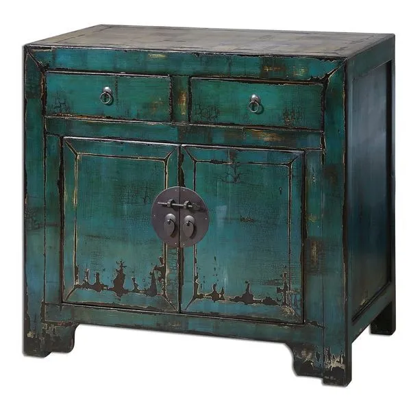 Product Image 1 for Syretta Antique Console Cabinet from Uttermost