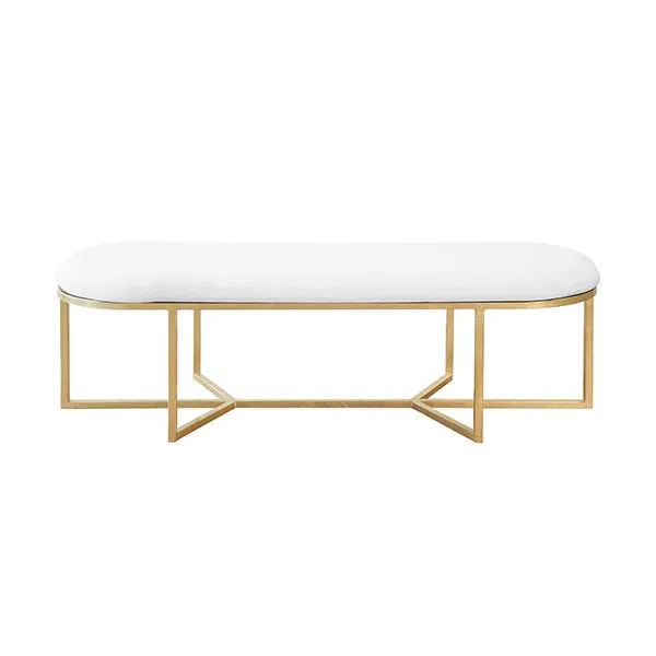 Product Image 1 for Tamia Oval Bench from Worlds Away