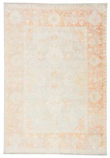 Product Image 2 for Patrin Oriental Orange/ Light Gray Rug from Jaipur
