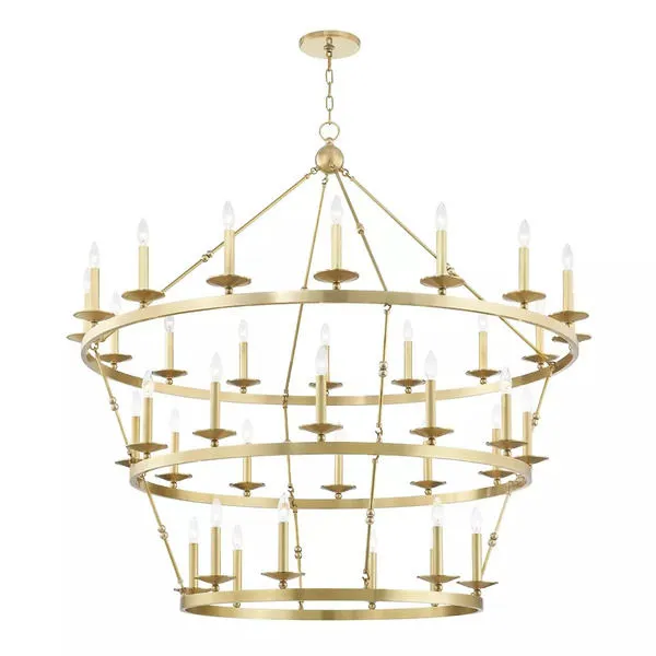 Product Image 1 for Allendale 36 Light Chandelier from Hudson Valley