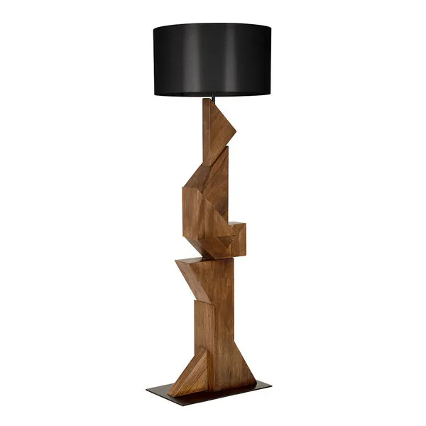 Product Image 2 for Enigma I Floor Lamp with Shade from Noir