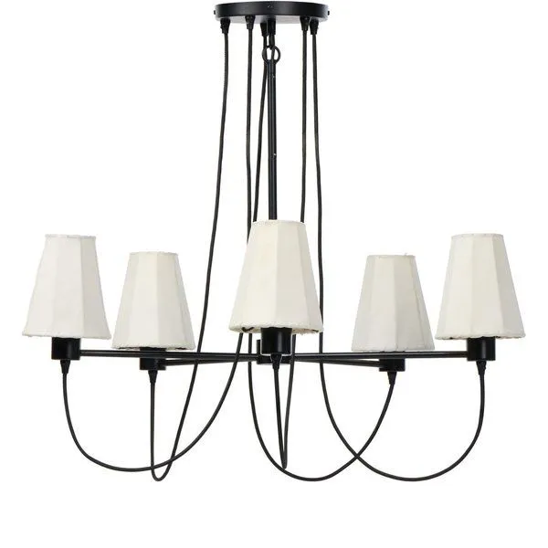 Product Image 1 for Webster Jet Black Chandelier from Four Hands