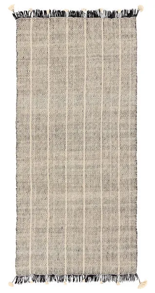Product Image 1 for Neem X Primani Handmade Geometric Gray / Cream Throw from Jaipur 