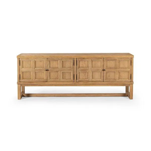 Product Image 1 for Tamara Worn Oak Veneer Media Console from Four Hands