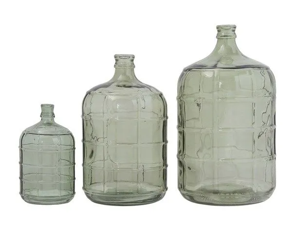 Product Image 1 for Green Glass Vintage Reproduction Bottle from SN Warehouse