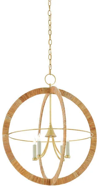 Product Image 1 for Creole Chandelier from Currey & Company