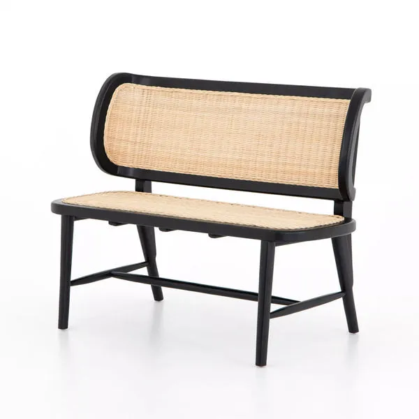 Product Image 3 for Leanna Bench Warm Wheat Rattan from Four Hands