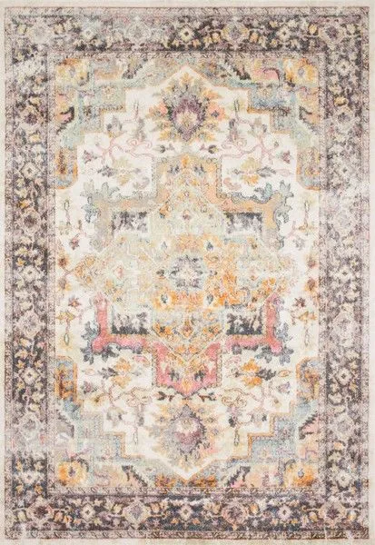 Product Image 2 for Clara Ivory / Charcoal Rug from Loloi