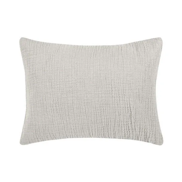 Product Image 1 for Camille Gray Linen Sham from Classic Home Furnishings