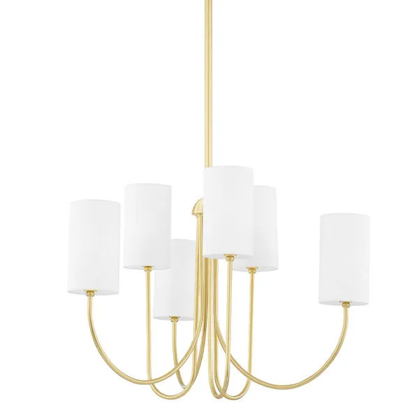 Product Image 1 for Harlem 6 Light Chandelier from Hudson Valley