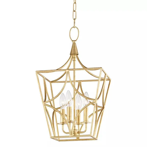 Product Image 1 for Green Point 4 Light Small Pendant from Hudson Valley