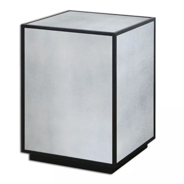 Product Image 1 for Uttermost Matty Mirrored Side Table from Uttermost