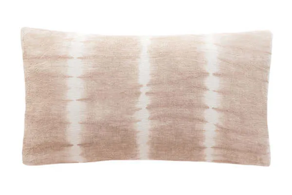Product Image 1 for Pink Tie Dye Linen Pillow from Anaya Home