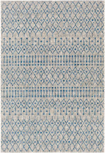 Product Image 1 for Eagean Denim / White Indoor / Outdoor Rug from Surya