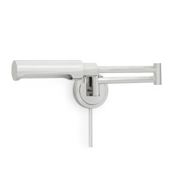 Product Image 1 for Noble Steel Swing Arm Task Sconce - Polished Nickel from Regina Andrew Design