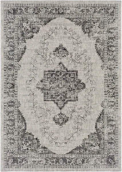Product Image 1 for Eagean Taupe / Black Indoor / Outdoor Rug from Surya