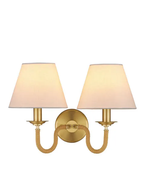 Product Image 1 for Adala Brass Wall Sconce from Currey & Company