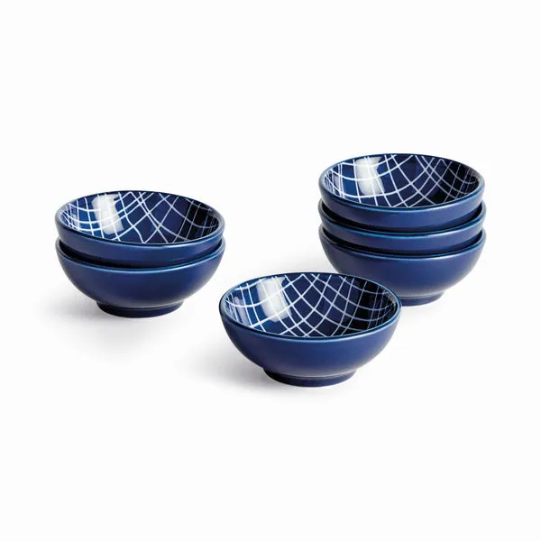 Product Image 1 for Stria Weaves Dip Bowls, Set Of 6 from Napa Home And Garden