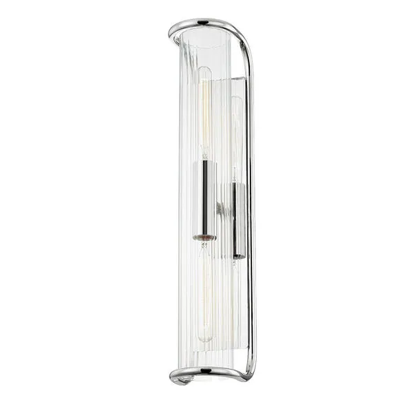 Product Image 1 for Fillmore 2-Light Wall Sconce - Polished Nickel from Hudson Valley