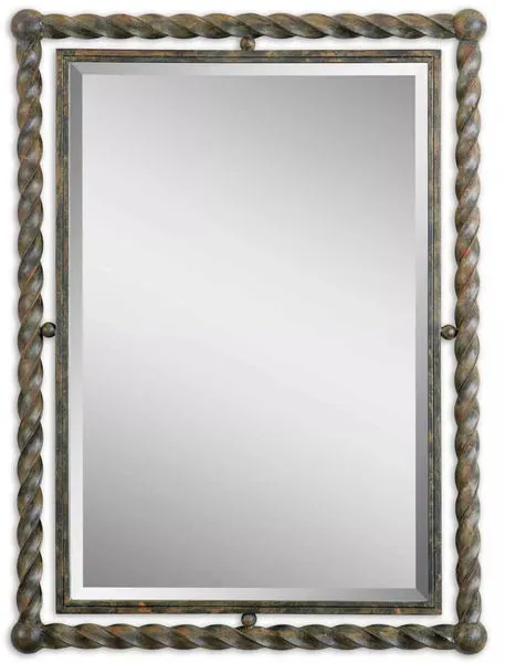 Product Image 1 for Uttermost Garrick Wrought Iron Mirror from Uttermost