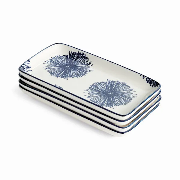 Product Image 1 for Stria Starburst Trays, Set Of 4 from Napa Home And Garden