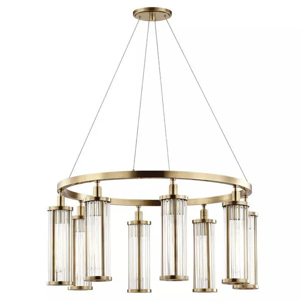 Product Image 1 for Marley 8 Light Pendant from Hudson Valley