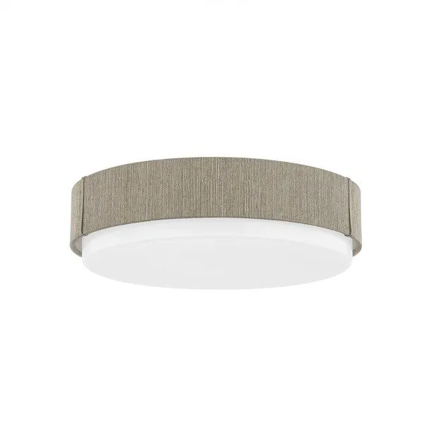 Product Image 1 for Zane Patina Brass 1-Light Flush Mount from Troy Lighting