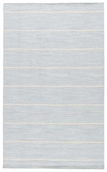 Product Image 3 for Cape Cod Handmade Stripe Blue/ White Area Rug from Jaipur