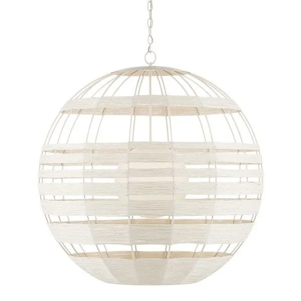 Product Image 1 for Lapsley Orb Paper Chandelier from Currey & Company