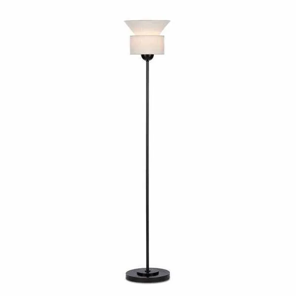 Product Image 1 for Bartram Bronze Geometric Floor Lamp from Currey & Company