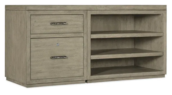 Product Image 1 for Linville Falls 60" Credenza with File and Open Desk Cabinet from Hooker Furniture