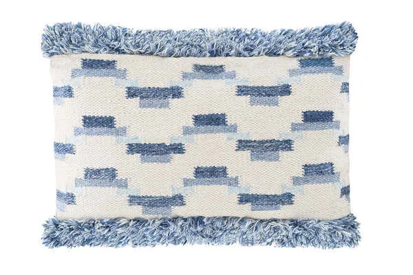 Product Image 1 for Indigo Blue Geometric Pillow from Anaya Home