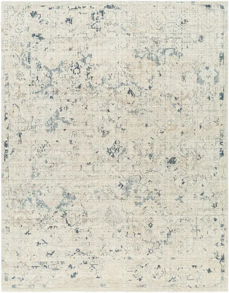 Product Image 1 for Jordan Hand-Knotted Global Inspired Wool Charcoal / Light Gray Rug - 8' x 10' from Surya