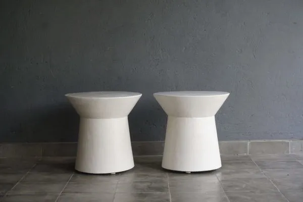 Product Image 1 for Alice Modern White Mushroom Stool from Blaxsand