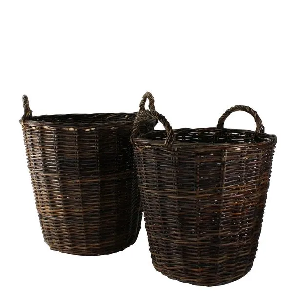 Product Image 1 for Willow Round Baskets Set Of 2 from Homart