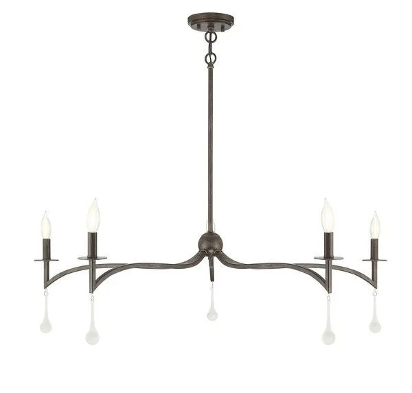 Product Image 1 for Laramie 5 Light Chandelier from Savoy House 