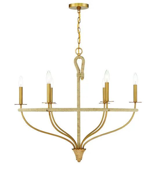 Product Image 1 for Charter 6 Light Chandelier from Savoy House 