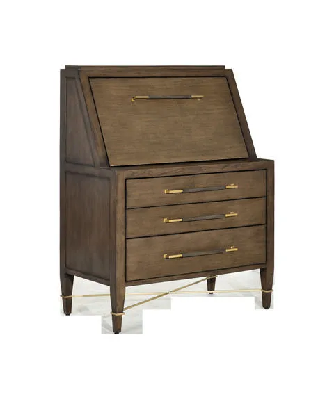 Product Image 1 for Verona Chanterelle Secretary Desk from Currey & Company