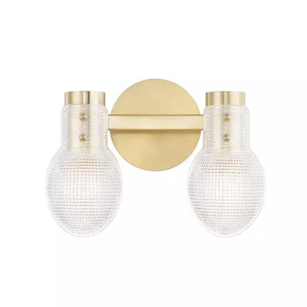 Product Image 1 for Jenna 2 Light Bath Bracket from Mitzi