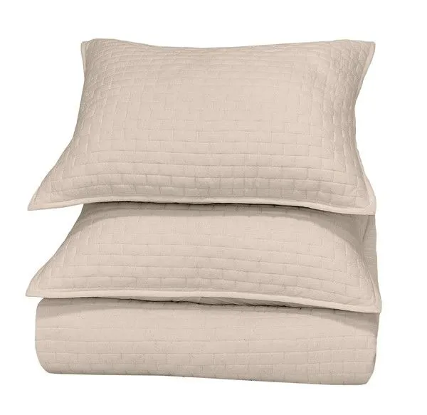 Product Image 1 for Natural Brick King Quilt W/ Standard Shams from Classic Home Furnishings