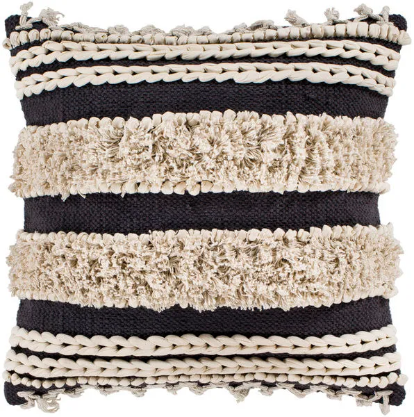 Product Image 1 for Helena Charcoal / Cream Pillow from Surya