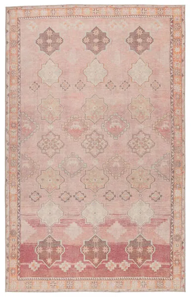 Product Image 1 for Bijou Medallion Pink/ Orange Rug from Jaipur 
