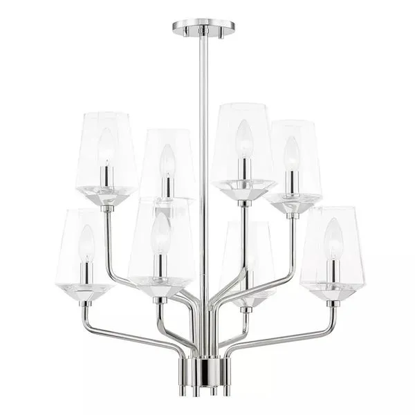 Product Image 1 for Kayla 8 Light Chandelier from Mitzi