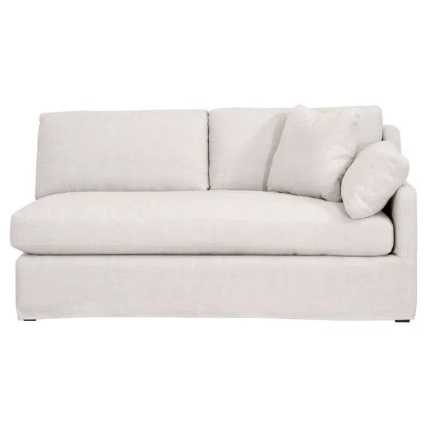 Product Image 2 for Lena Modular Slope Arm Slipcover 2-Seat Sofa from Essentials for Living